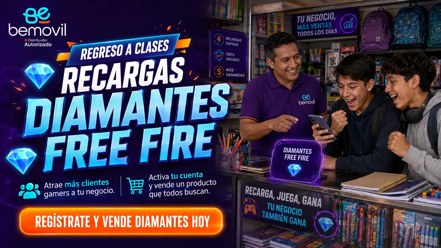Recargas Ilimitadas Freefire **Bemovil Ecuador | Bemovil Ecuador**