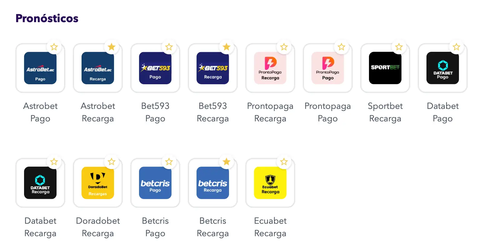 Recargas Pronósticos **Bemovil Ecuador | Bemovil Ecuador**